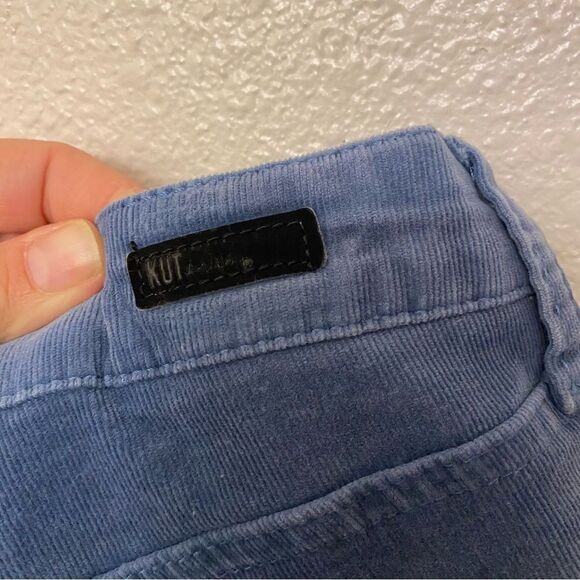 Kut From The Kloth Diana High Rise Skinny Corduroy Pants blue stretch plus 16 - Picture 7 of 14